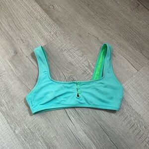 Aerie Teal Bikini Bathing Suit Top Size XS 💙💚